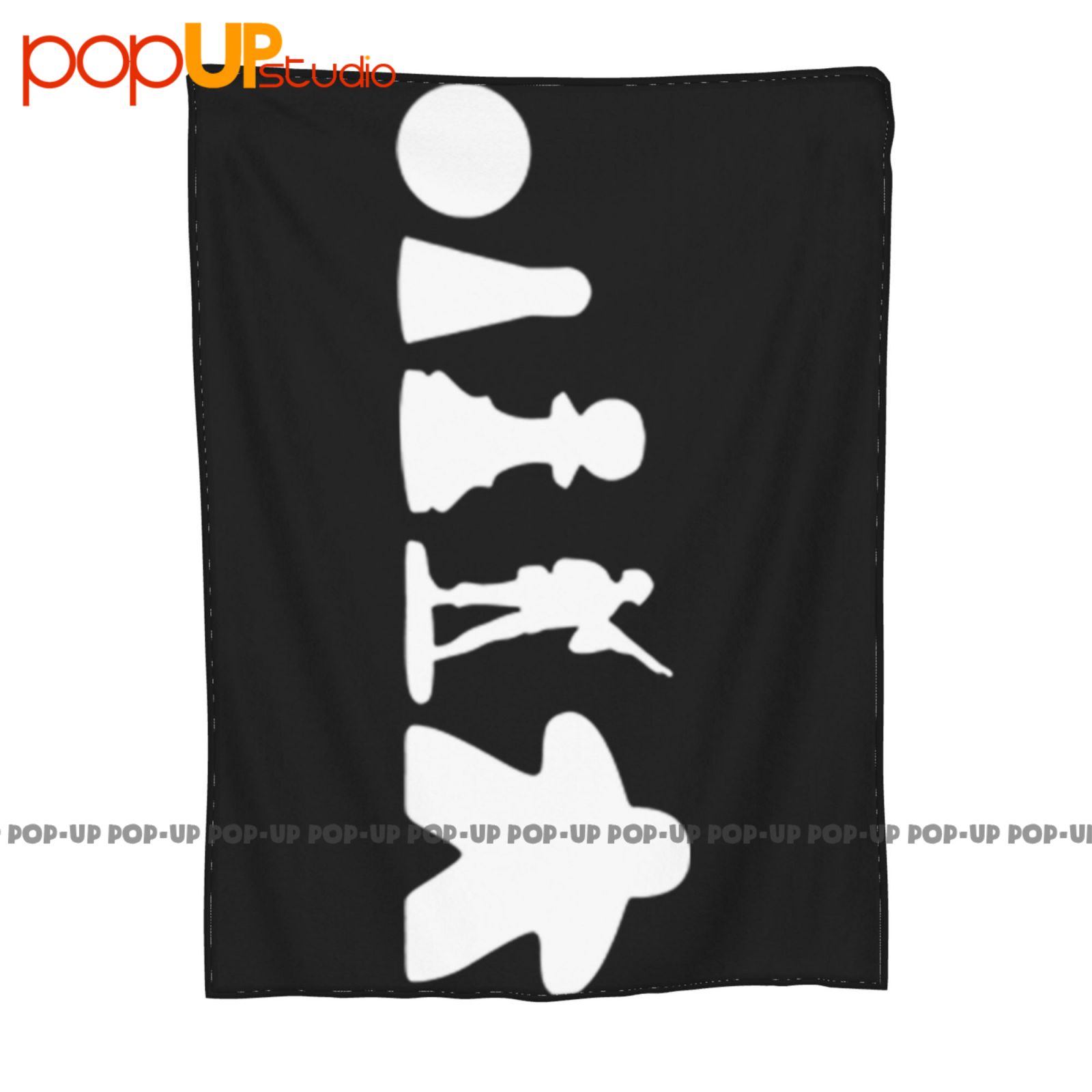 Meeple Evolution Parody Pawn C - مراجعة Board Game Quilt وسعره
