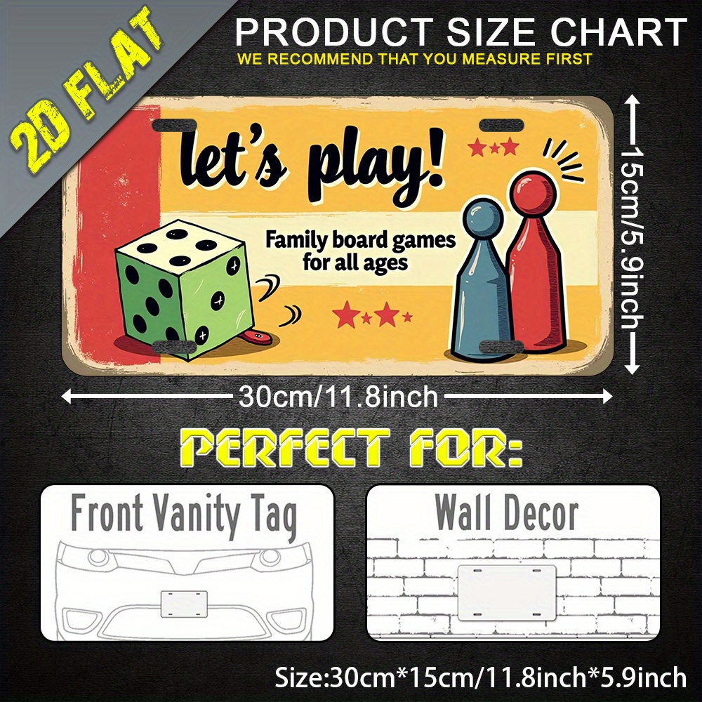 2D Flat, 1pc Aluminum Metal Si - مراجعة Board Game Cafe وسعره