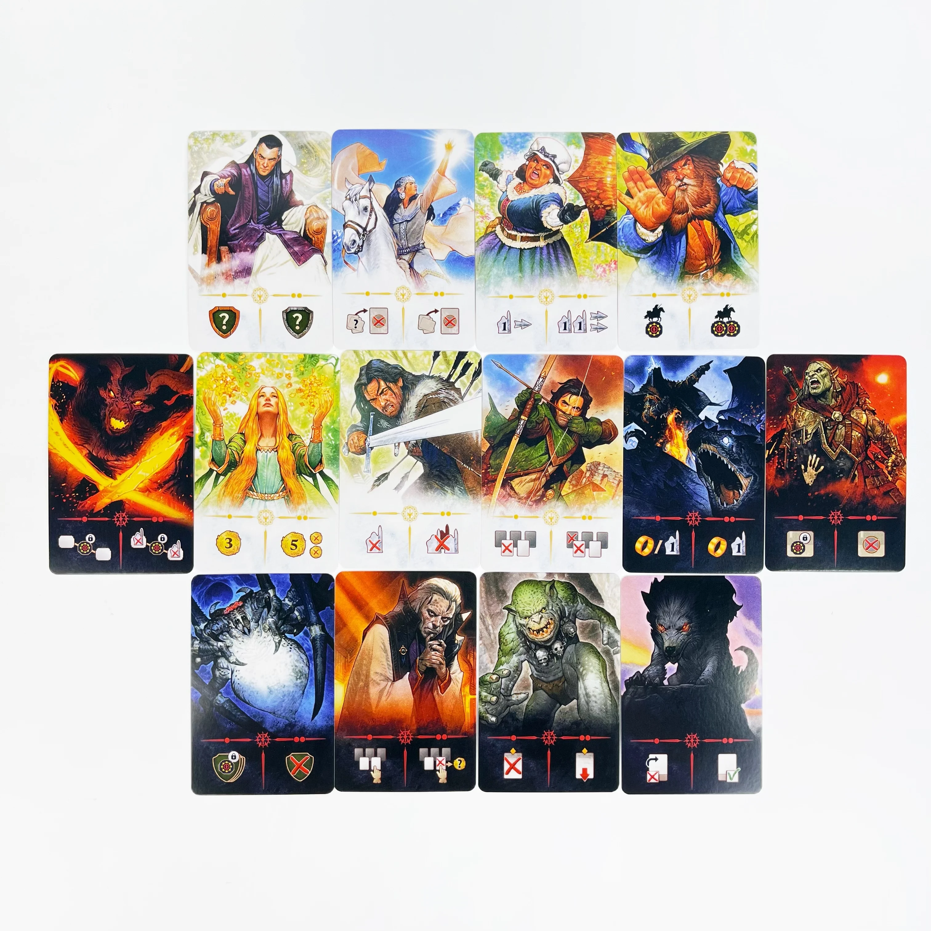 Duel for Middle-Earth - Allies - مراجعة Board Game Harmonies وسعره