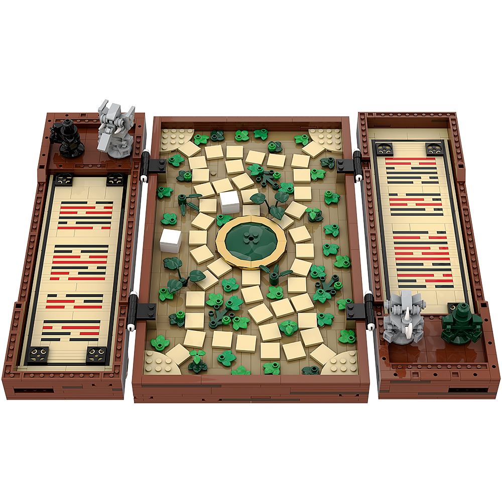 1887PCS MOC-150821 Jumanji Boa - مراجعة Board Game Jumanji وسعره