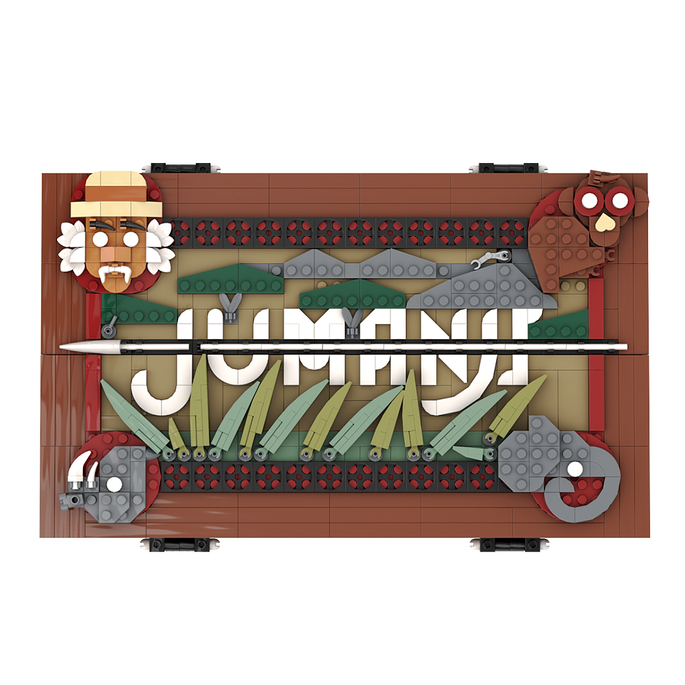1887PCS MOC-150821 Jumanji Boa - مراجعة Board Game Jumanji وسعره