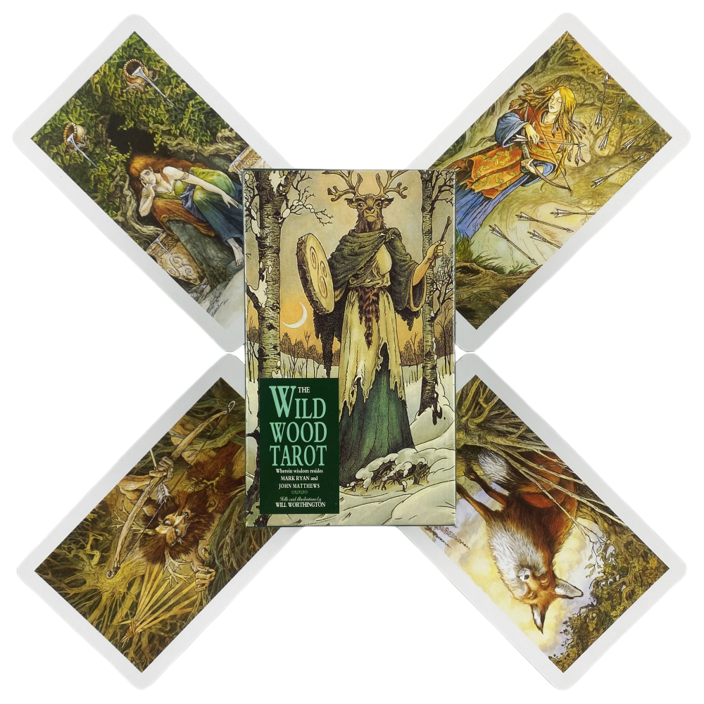The Wild Wood Tarot Cards A 78 - مراجعة Board Game Wild Wild وسعره