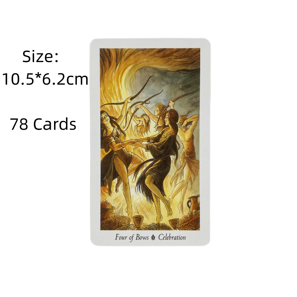 The Wild Wood Tarot Cards A 78 - مراجعة Board Game Wild Wild وسعره