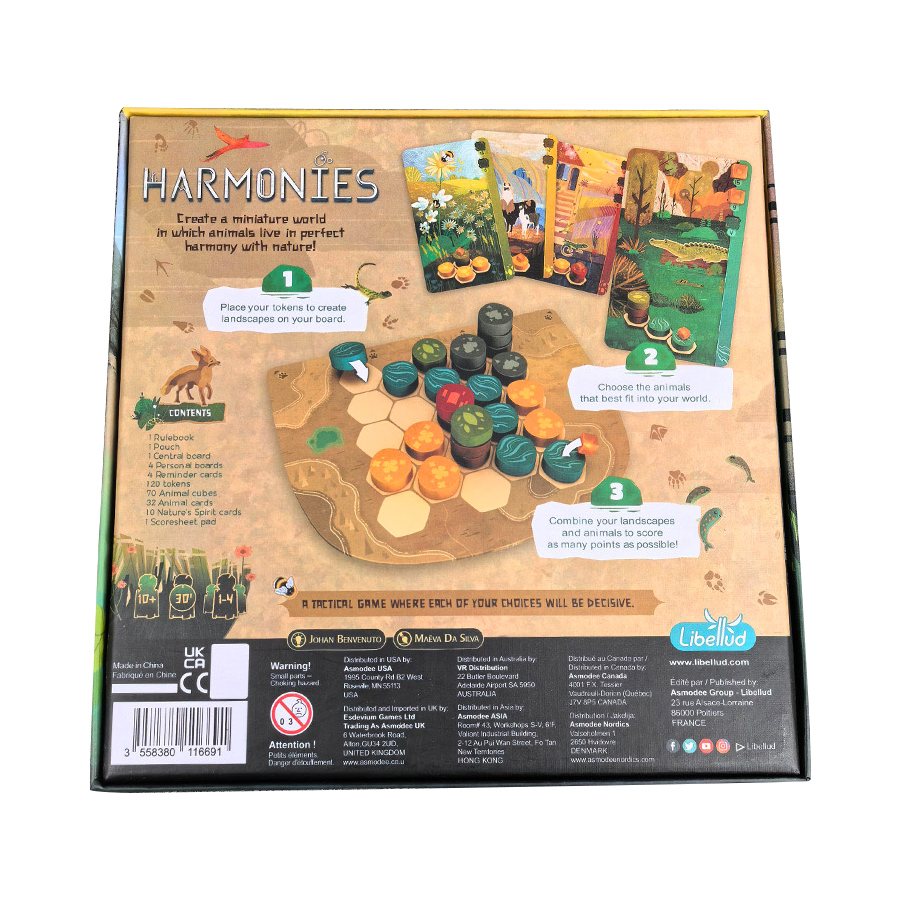 Harmonies - Board Games - Crea - مراجعة Board Game Harmonies وسعره