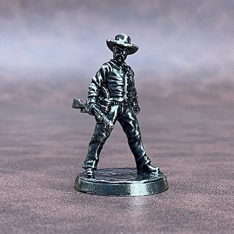 Wild West Metal Miniatures Set - مراجعة Board Game Wild Wild وسعره