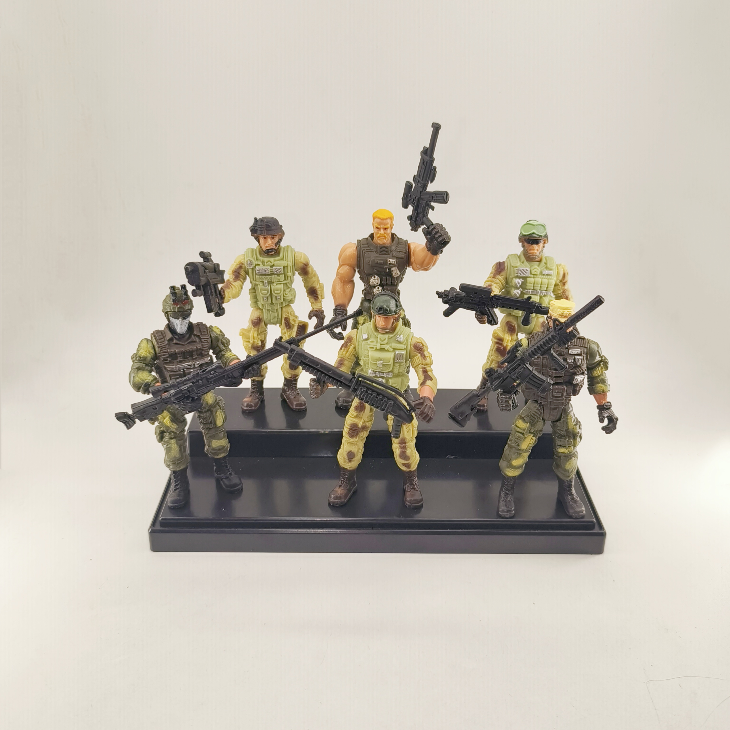 6PCS/Set Force Military Weapon - مراجعة Board Game Ww2 وسعره