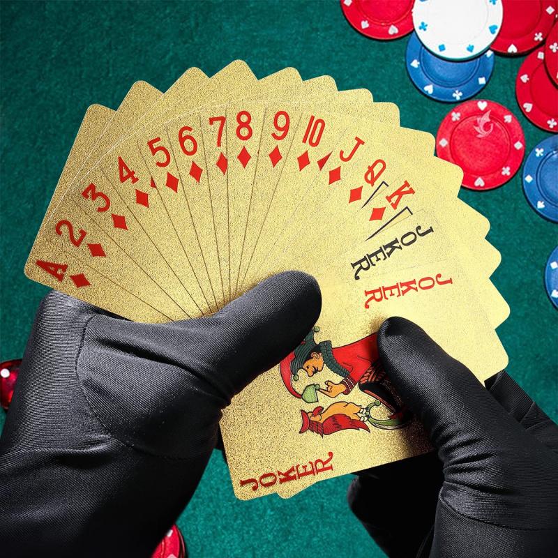 New 24K Gold Playing Cards Pla - مراجعة Board Game Yearbook وسعره
