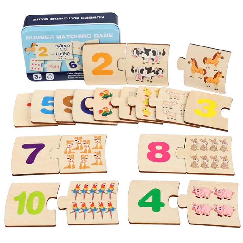 Children Iron Box Number Enlig - مراجعة Board Game Idea وسعره