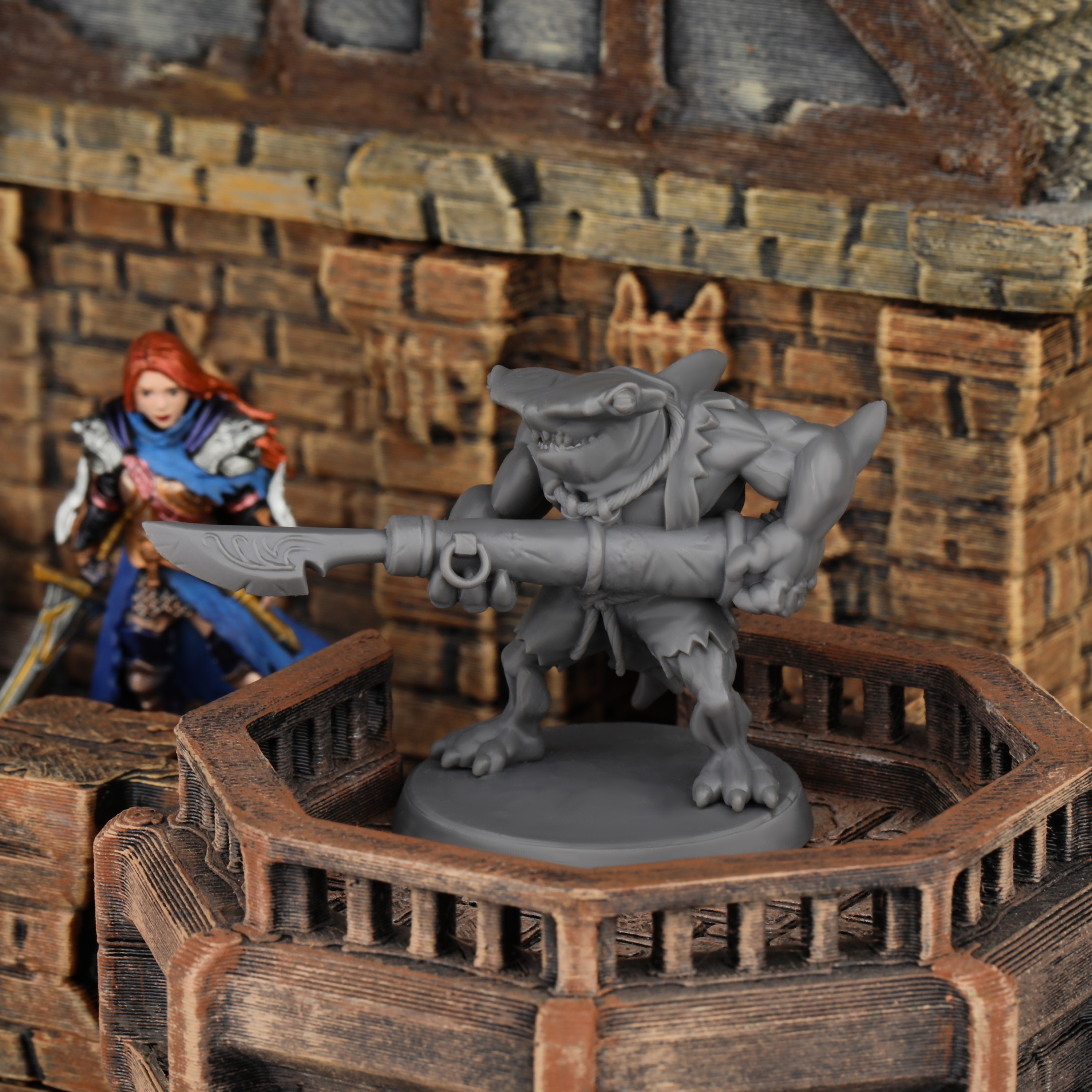 TTRPG Shark with Harpoon Minia - مراجعة Board Game Idea وسعره