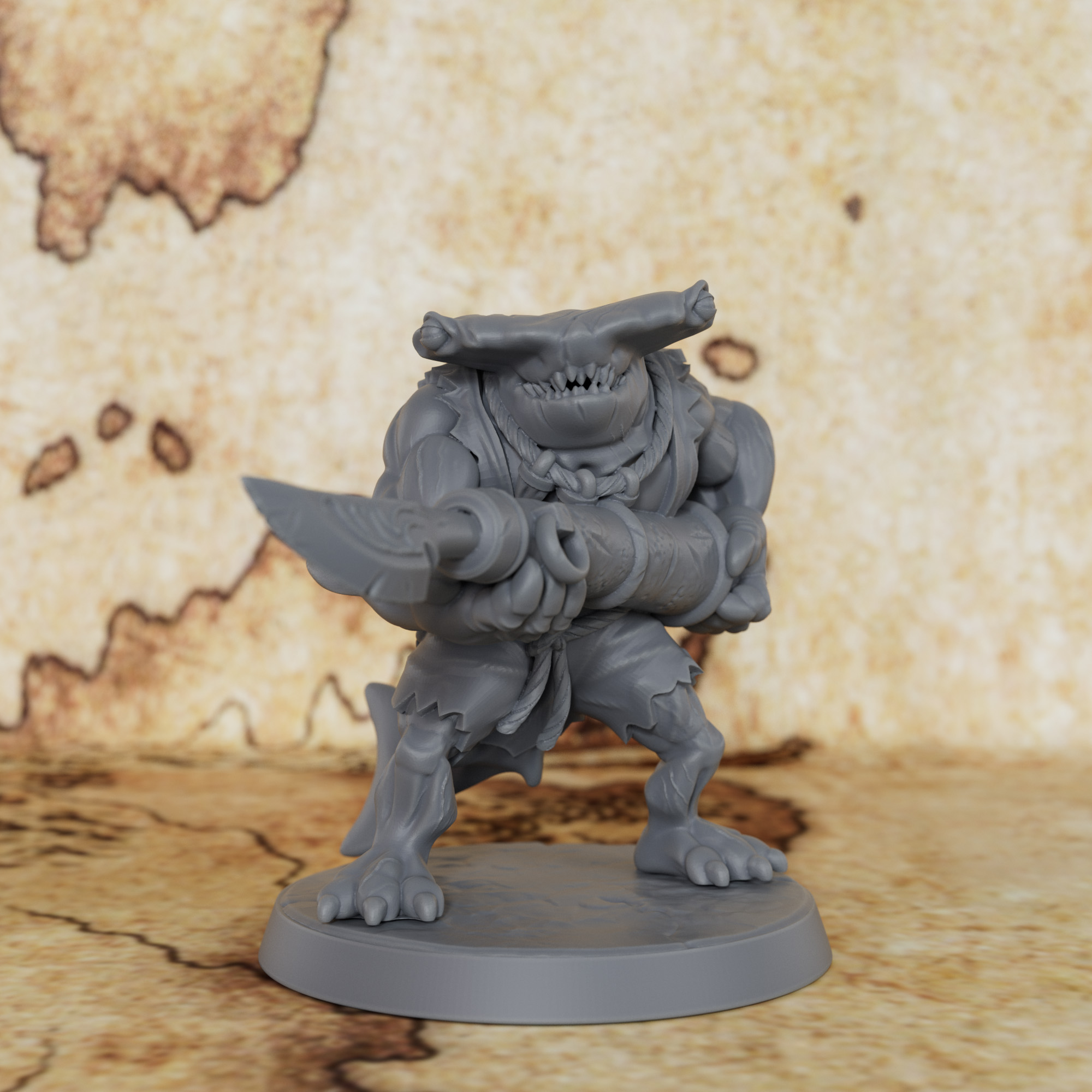 TTRPG Shark with Harpoon Minia - مراجعة Board Game Idea وسعره