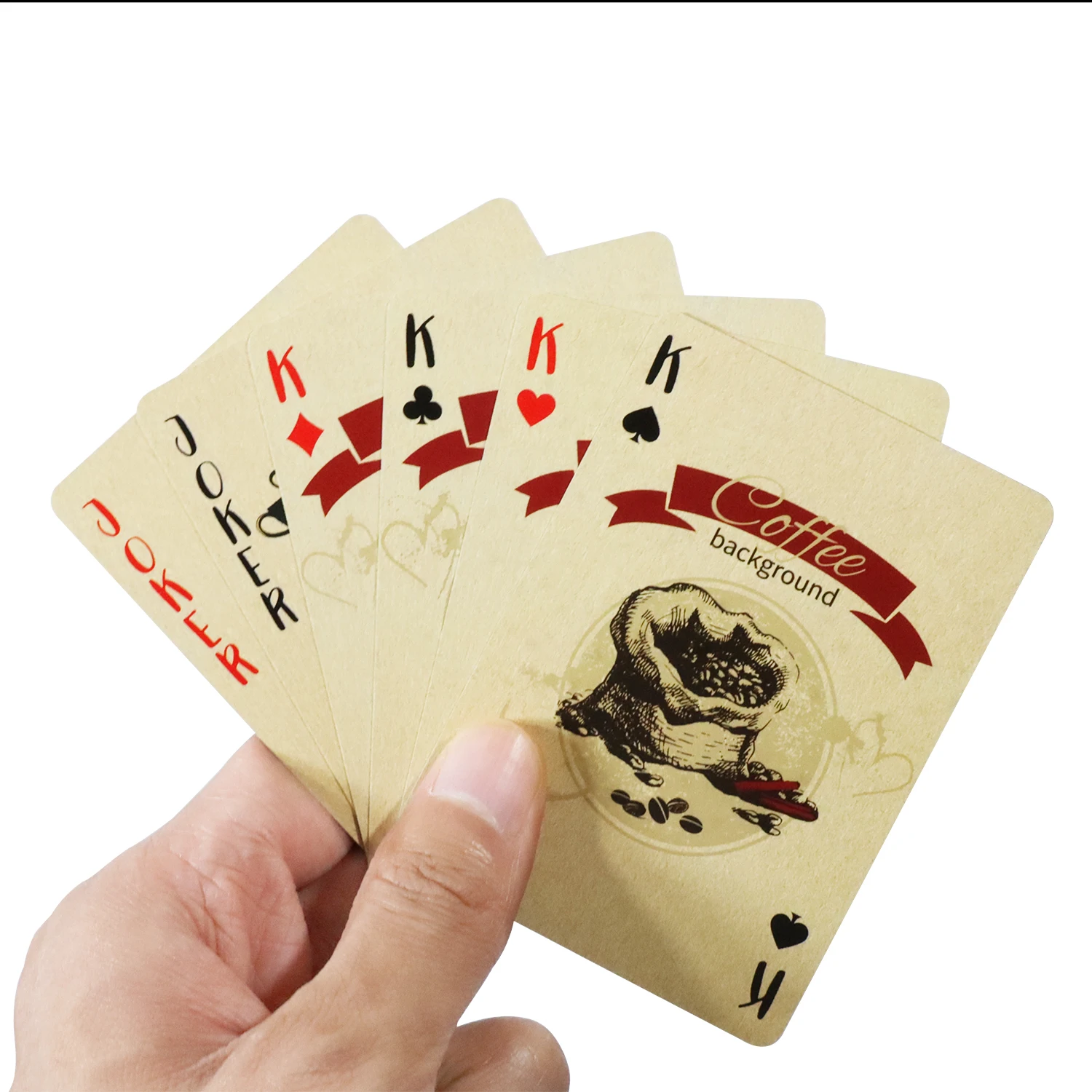 Coffee Paper Playing Cards Vin - مراجعة Board Game Yearbook وسعره