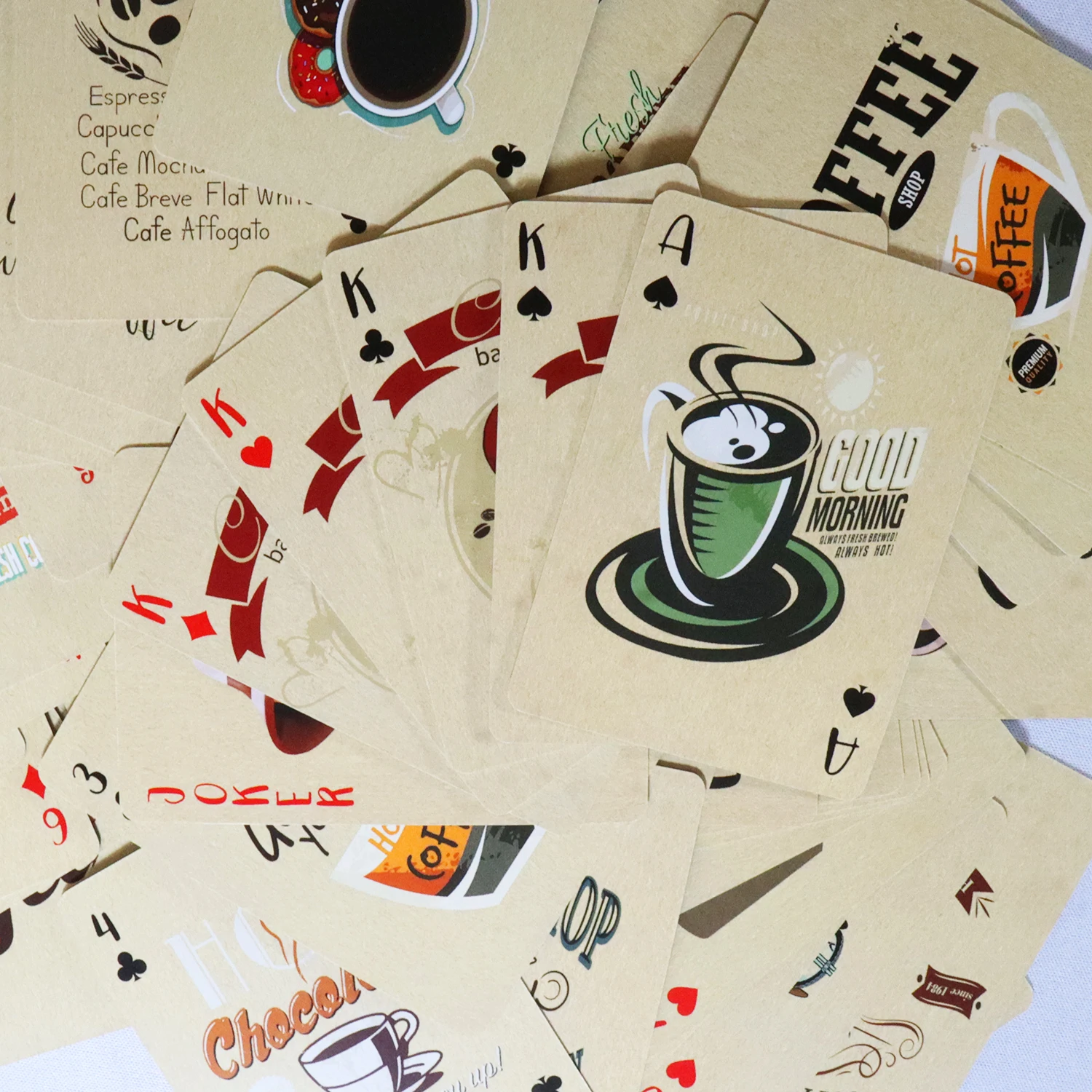 Coffee Paper Playing Cards Vin - مراجعة Board Game Yearbook وسعره