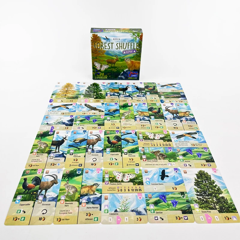 Forest Shuffle Board Game - Cl - مراجعة Board Game Harmonies وسعره