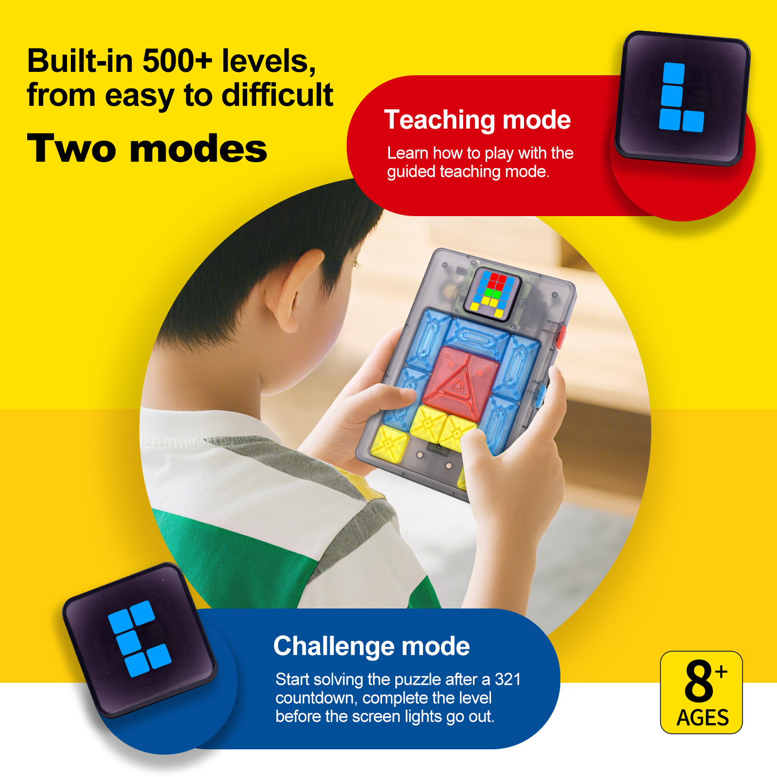 AI Huarong Road Magnetic Sucti - مراجعة Board Game Idea وسعره