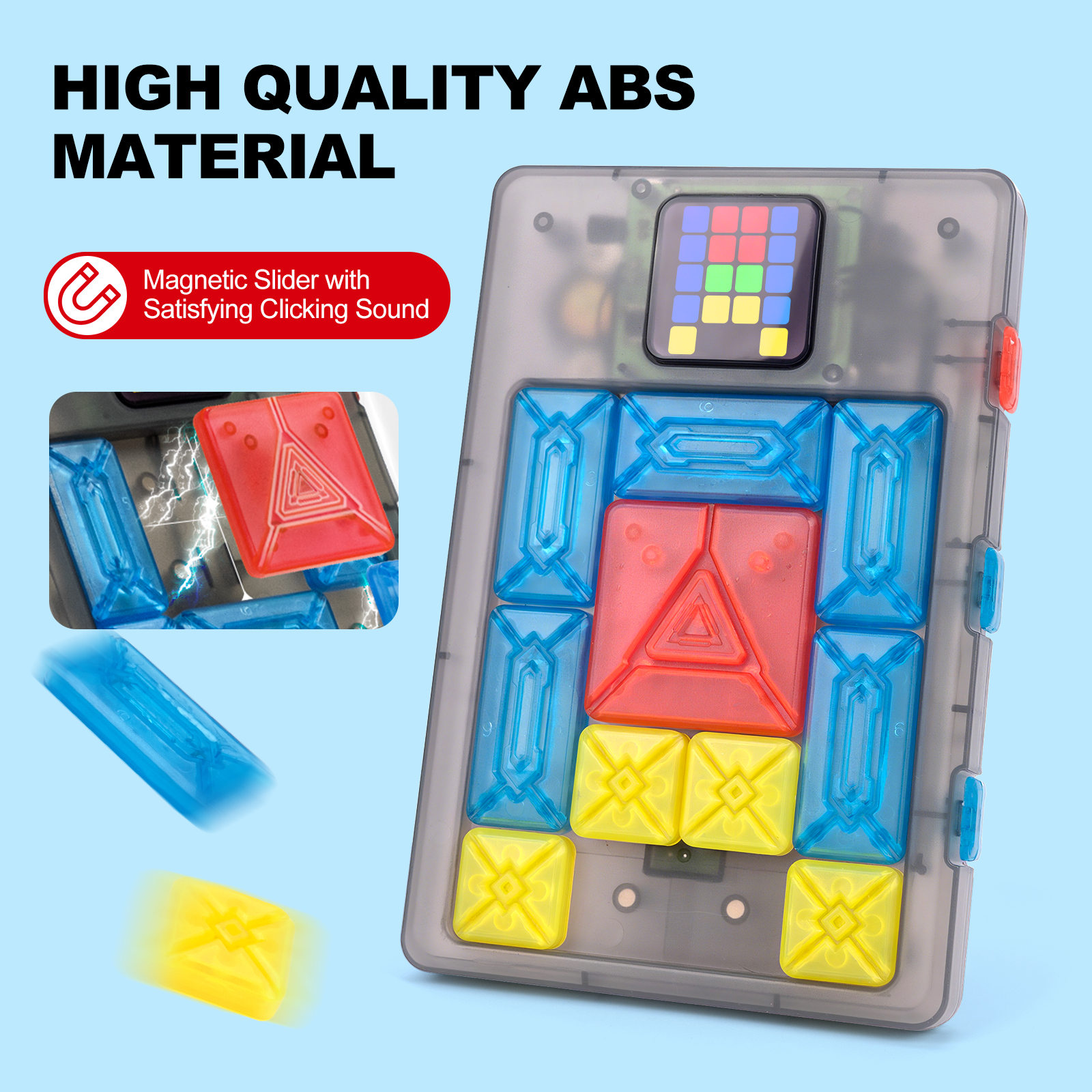AI Huarong Road Magnetic Sucti - مراجعة Board Game Idea وسعره