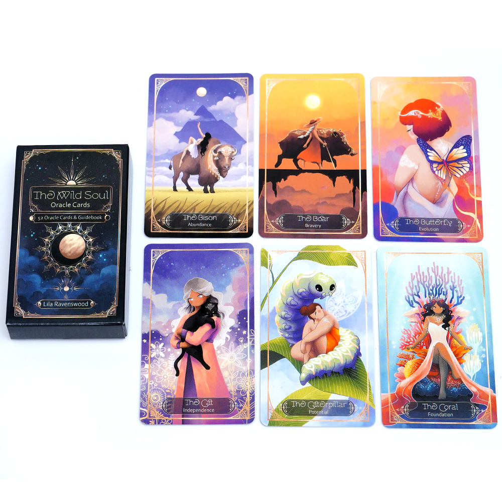 The Wild Soul Oracle Cards Tar - مراجعة Board Game Wild Wild وسعره