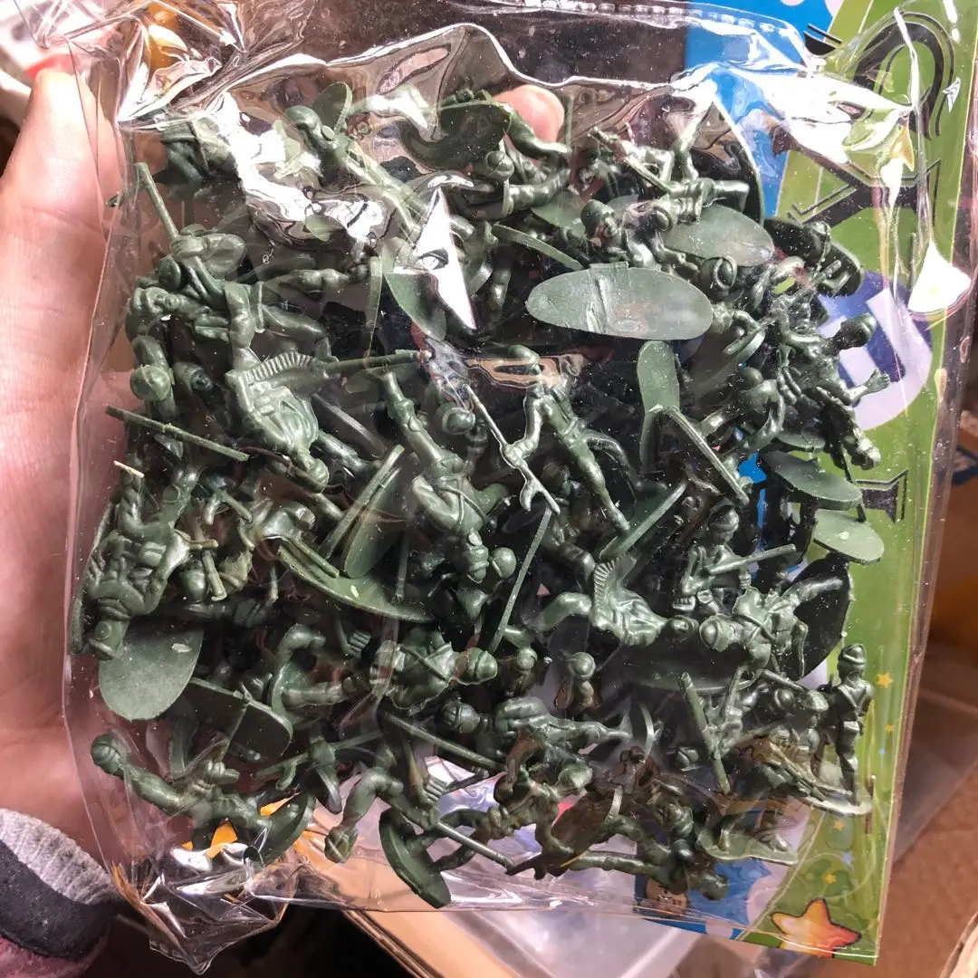100pcs/lot Hot Bag Soldier Toy - مراجعة Board Game Ww2 وسعره