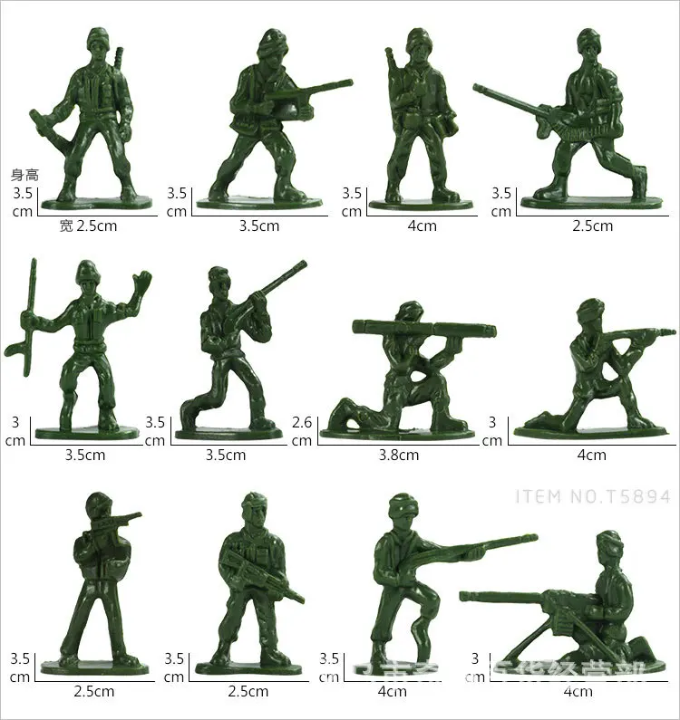 100pcs/lot Hot Bag Soldier Toy - مراجعة Board Game Ww2 وسعره