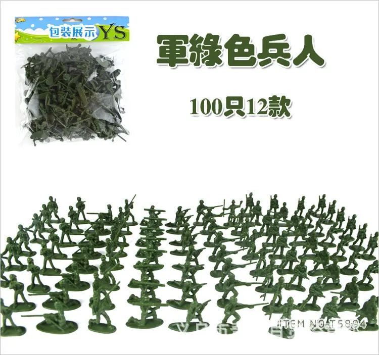 100pcs/lot Hot Bag Soldier Toy - مراجعة Board Game Ww2 وسعره