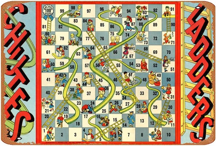 1943 Chutes & Ladders Board Ga - مراجعة Board Game Cafe وسعره