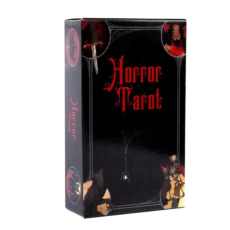 Horror Tarot cards Pocket Prin - مراجعة Board Game Horror وسعره