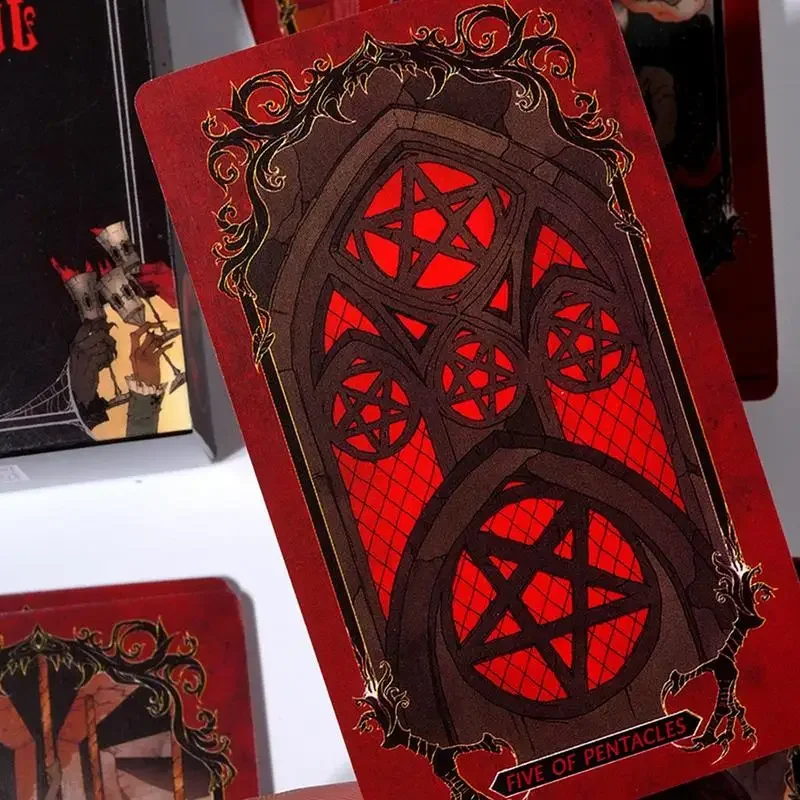 Horror Tarot cards Pocket Prin - مراجعة Board Game Horror وسعره