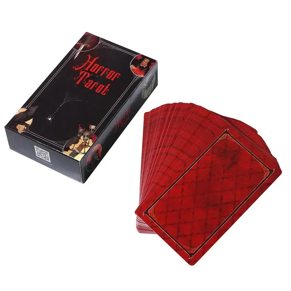 Horror Tarot cards Pocket Prin - مراجعة Board Game Horror وسعره