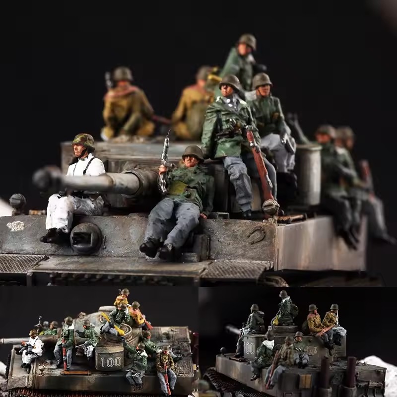 1/72 Scale 10pcs Winter Armore - مراجعة Board Game Ww2 وسعره