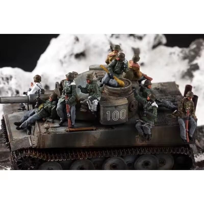 1/72 Scale 10pcs Winter Armore - مراجعة Board Game Ww2 وسعره