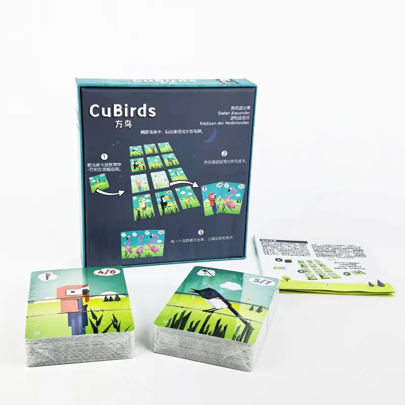 Hot Games CuBirds Board - Enjo - مراجعة Board Game Harmonies وسعره