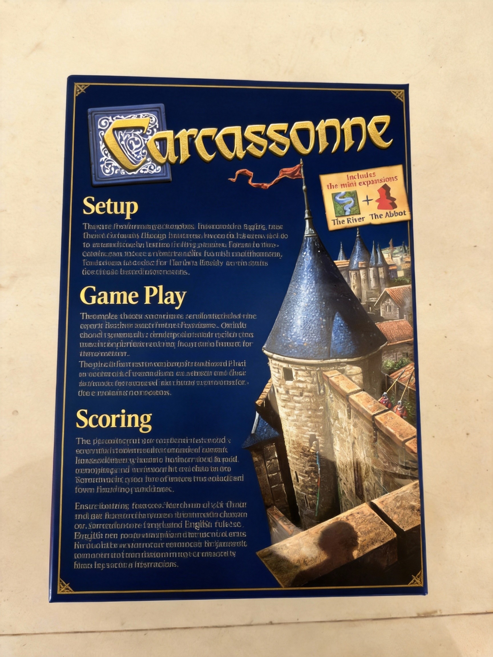 Carcassonne （English Edition）  - مراجعة Board Game Strategi وسعره