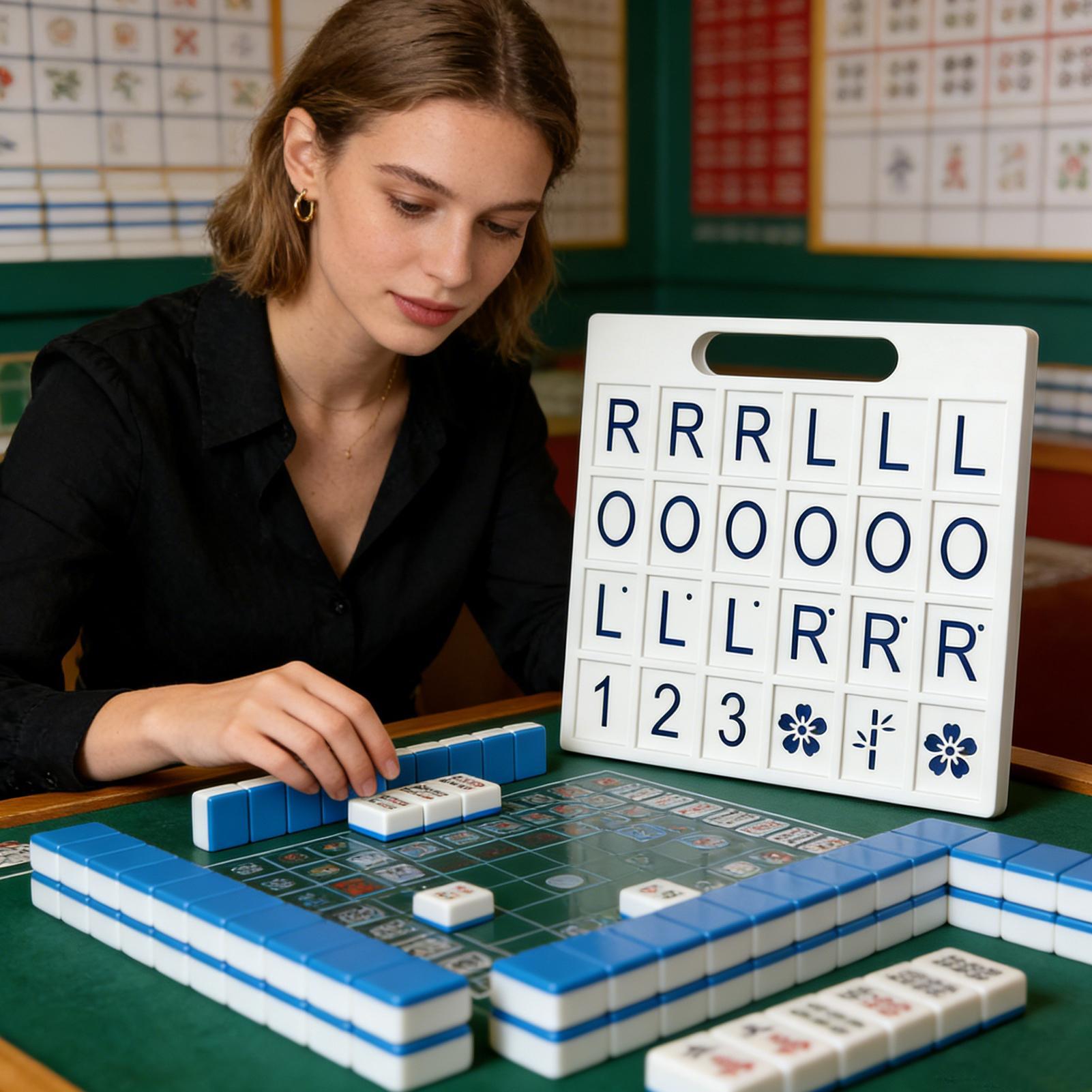 Solo Mahjong Board 24 Slots Po - مراجعة Board Game Strategi وسعره