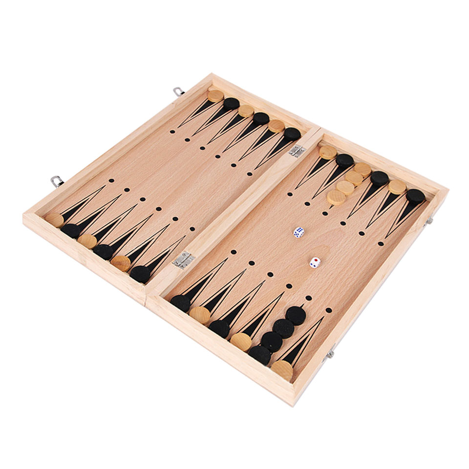 3 in 1 Wooden Chess Backgammon - مراجعة Board Game Yearbook وسعره