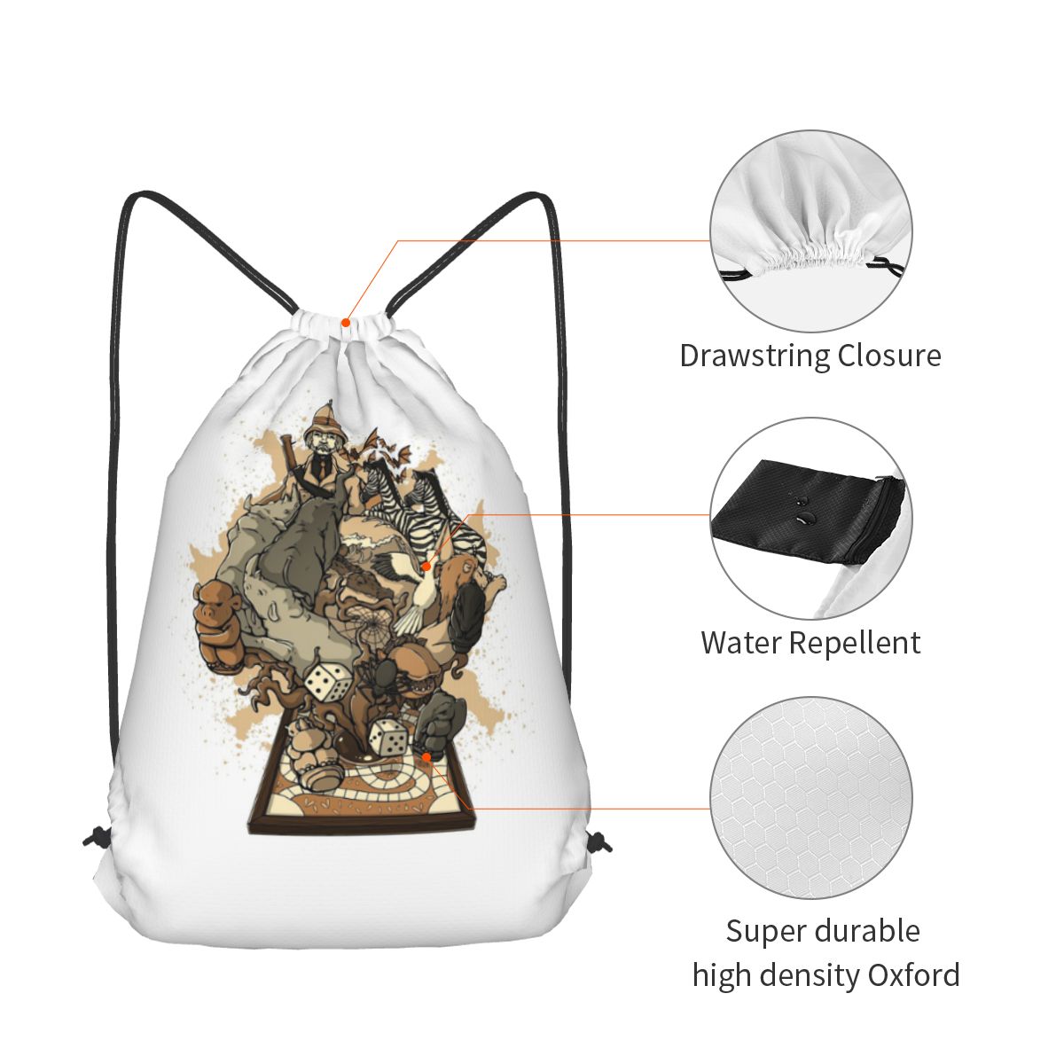 Jumanji Board Game Backpacks C - مراجعة Board Game Jumanji وسعره