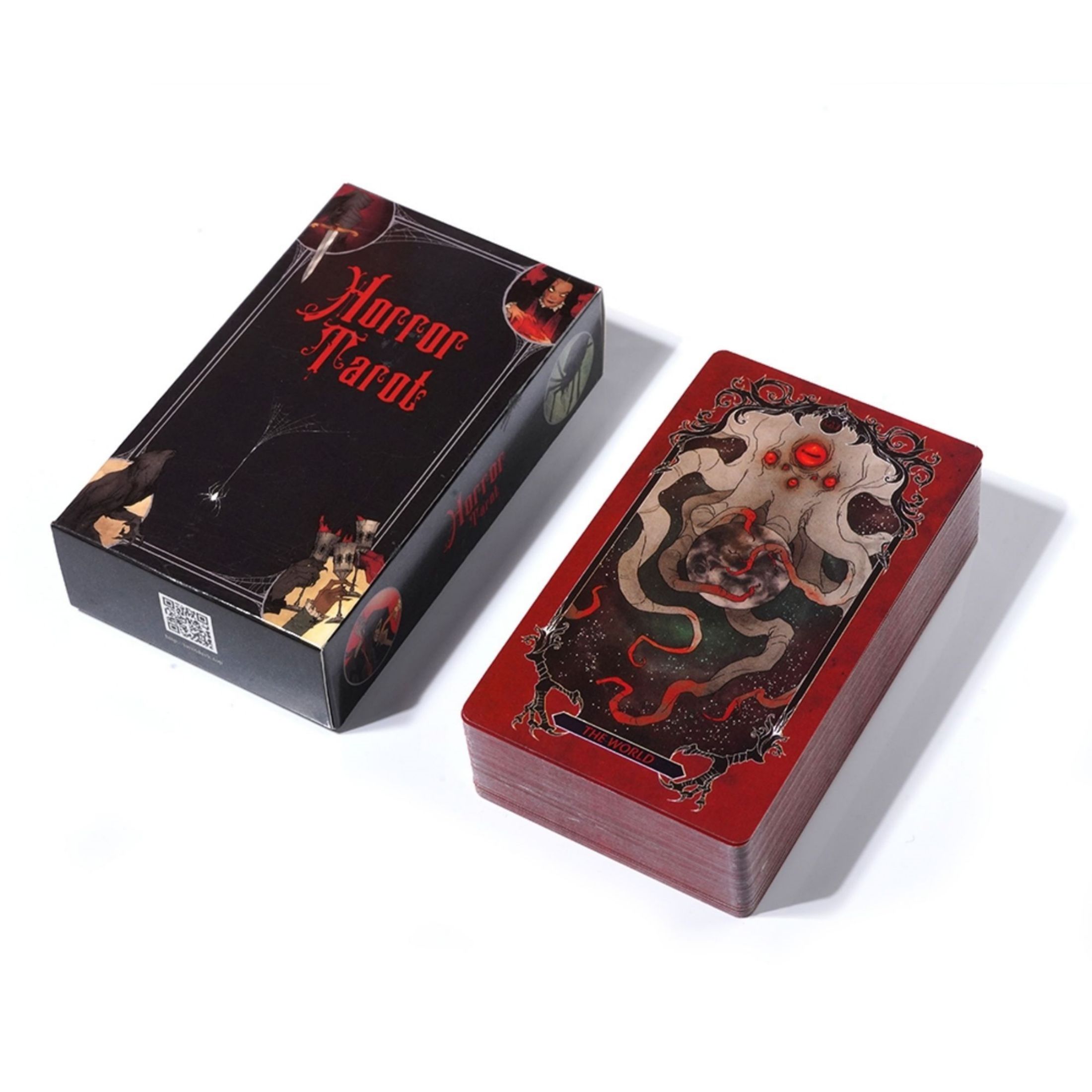 Horror Tarot Deck Card Game Fu - مراجعة Board Game Horror وسعره
