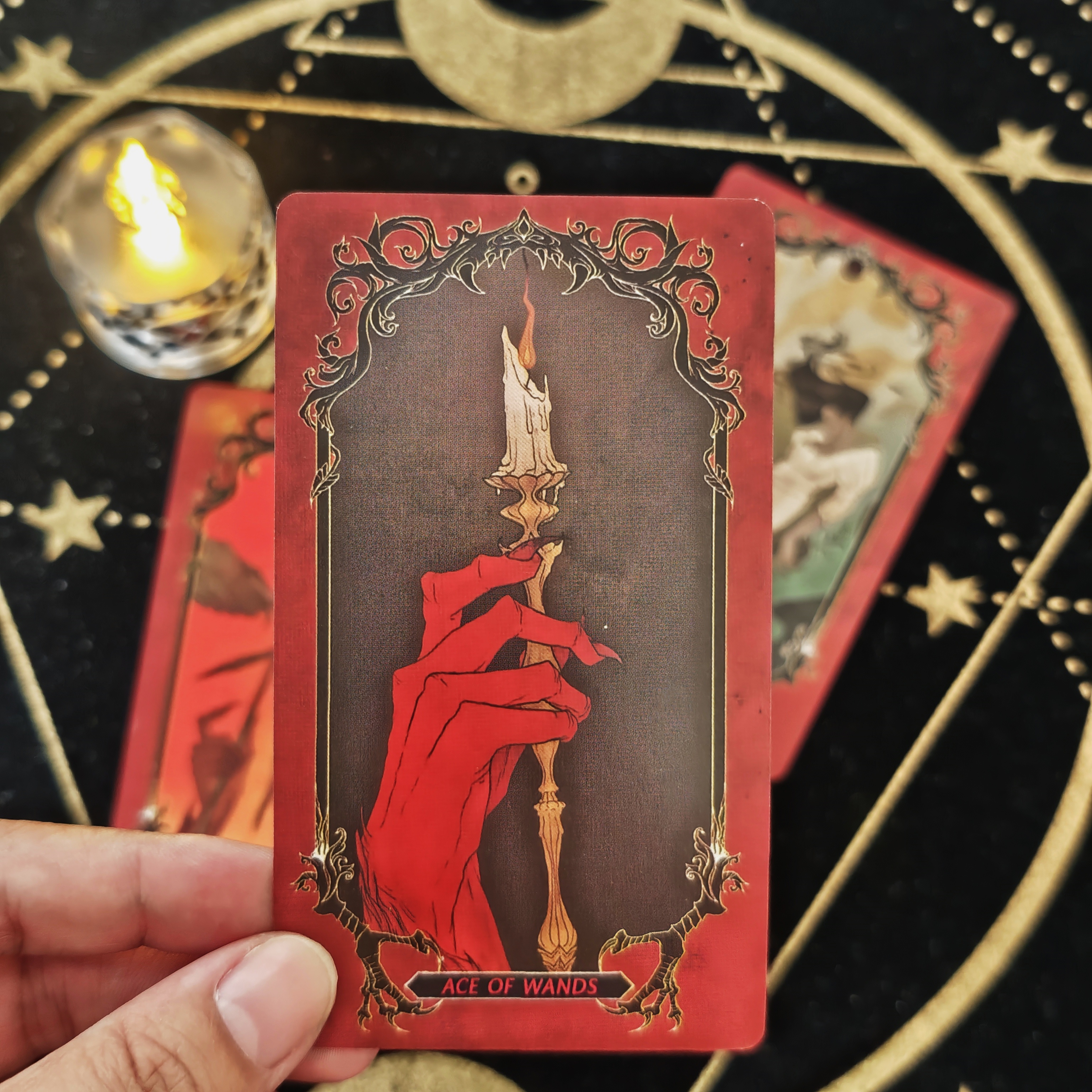 Horror Tarot Deck Card Game Fu - مراجعة Board Game Horror وسعره