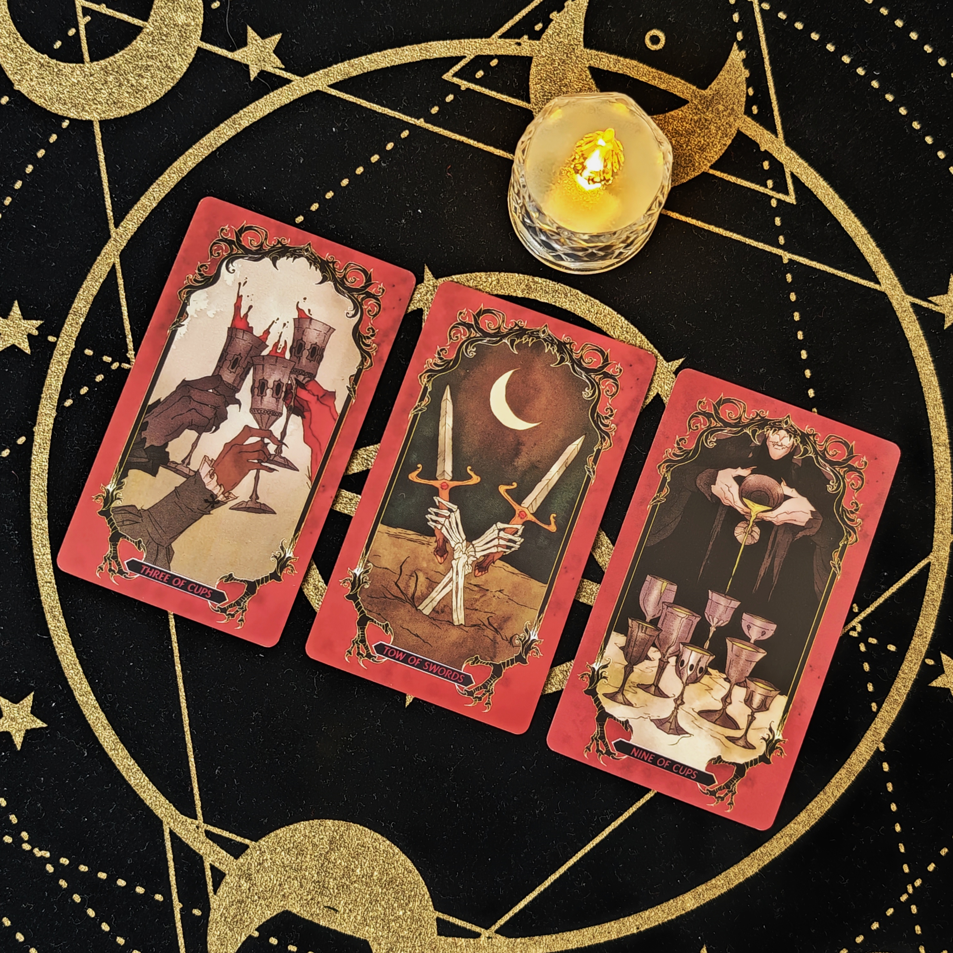 Horror Tarot Deck Card Game Fu - مراجعة Board Game Horror وسعره
