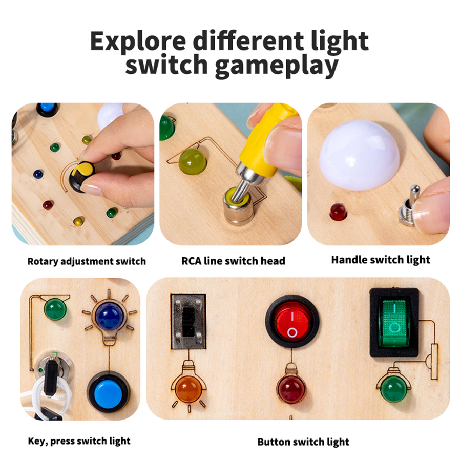 Montessori Busy Board Sensory  - مراجعة Board Game Idea وسعره
