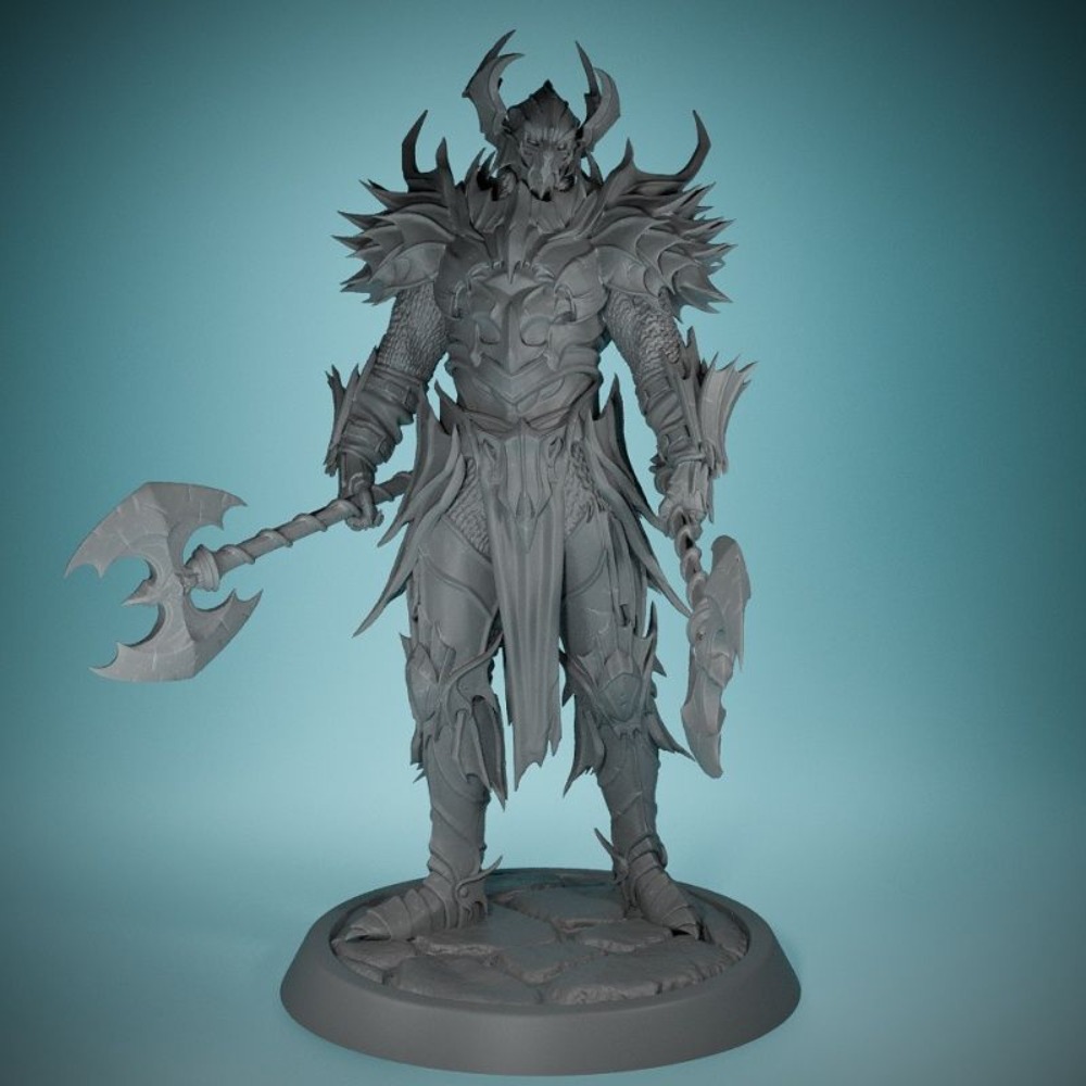 No Wings Demon Knight 3D Print - مراجعة Board Game Print وسعره