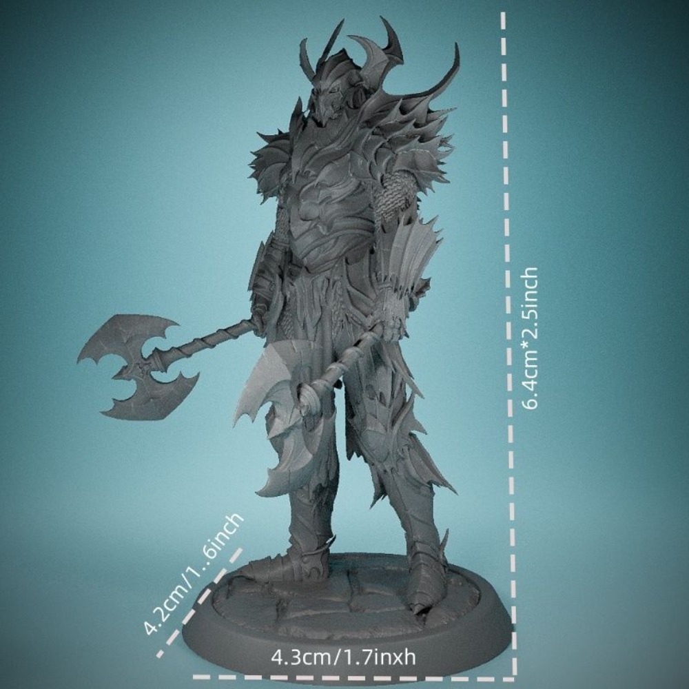 No Wings Demon Knight 3D Print - مراجعة Board Game Print وسعره