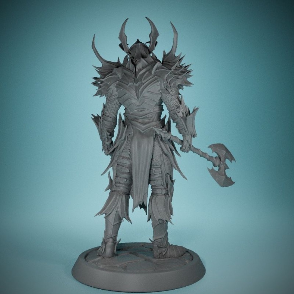 No Wings Demon Knight 3D Print - مراجعة Board Game Print وسعره