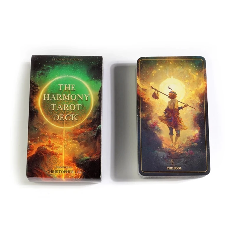 New The Harmony Tarot Deck 78  - مراجعة Board Game Harmonies وسعره