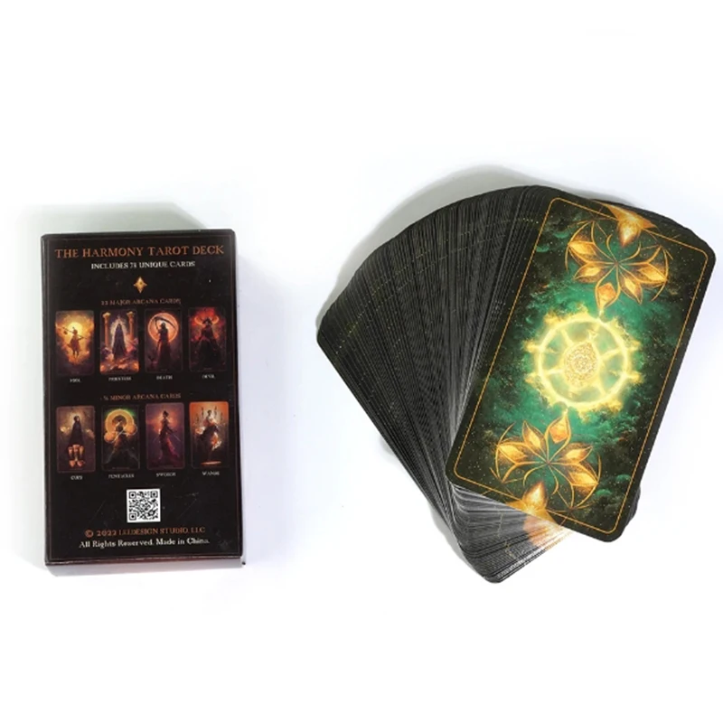 New The Harmony Tarot Deck 78  - مراجعة Board Game Harmonies وسعره