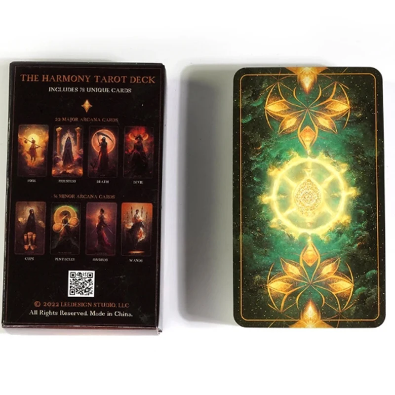 New The Harmony Tarot Deck 78  - مراجعة Board Game Harmonies وسعره