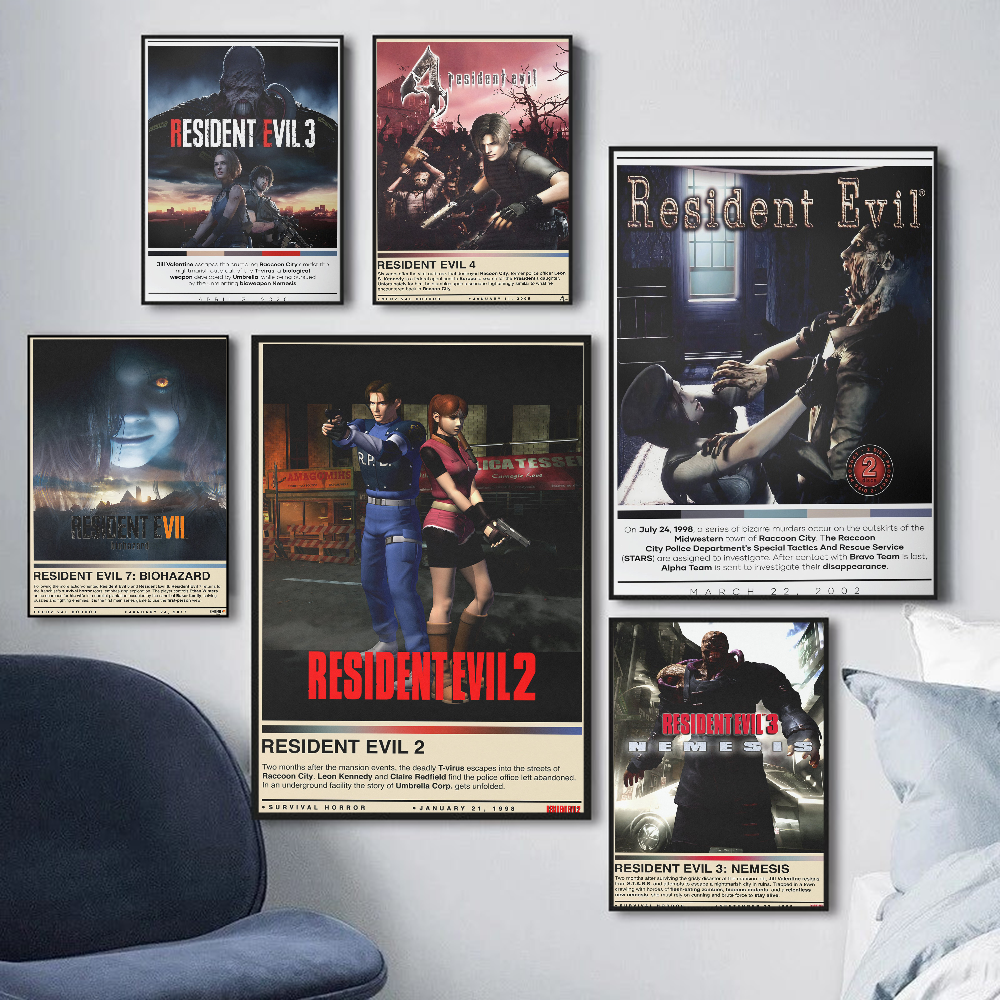 Classic Video Game R-Residents - مراجعة Board Game Resident Evil وسعره