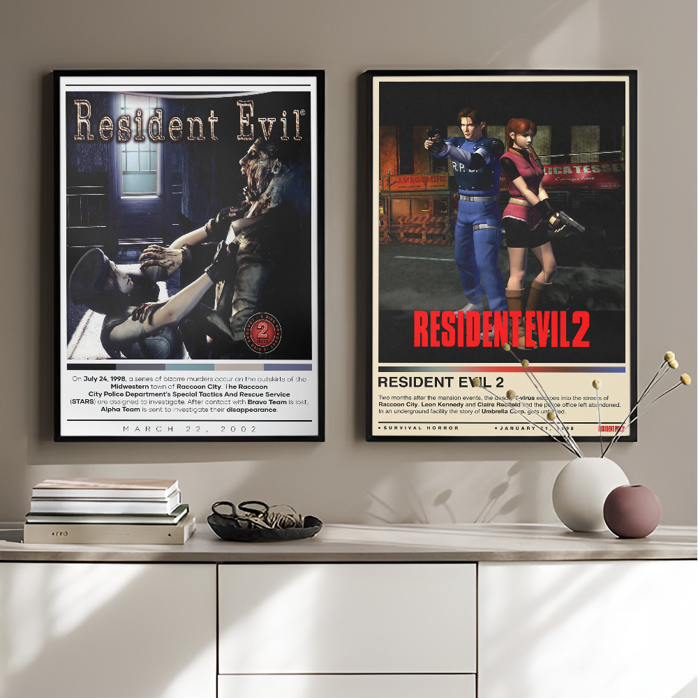 Classic Video Game R-Residents - مراجعة Board Game Resident Evil وسعره
