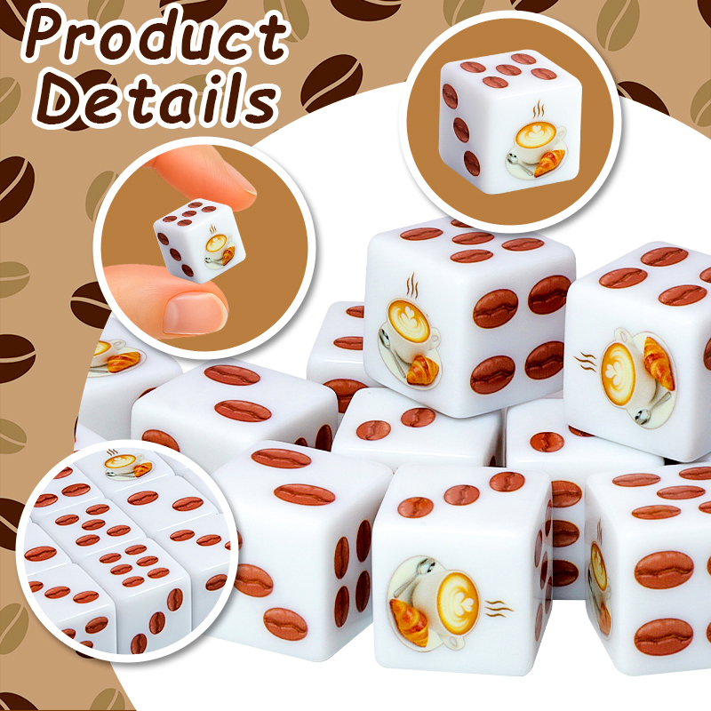 6Pcs Coffee & Croissant Patter - مراجعة Board Game Cafe وسعره