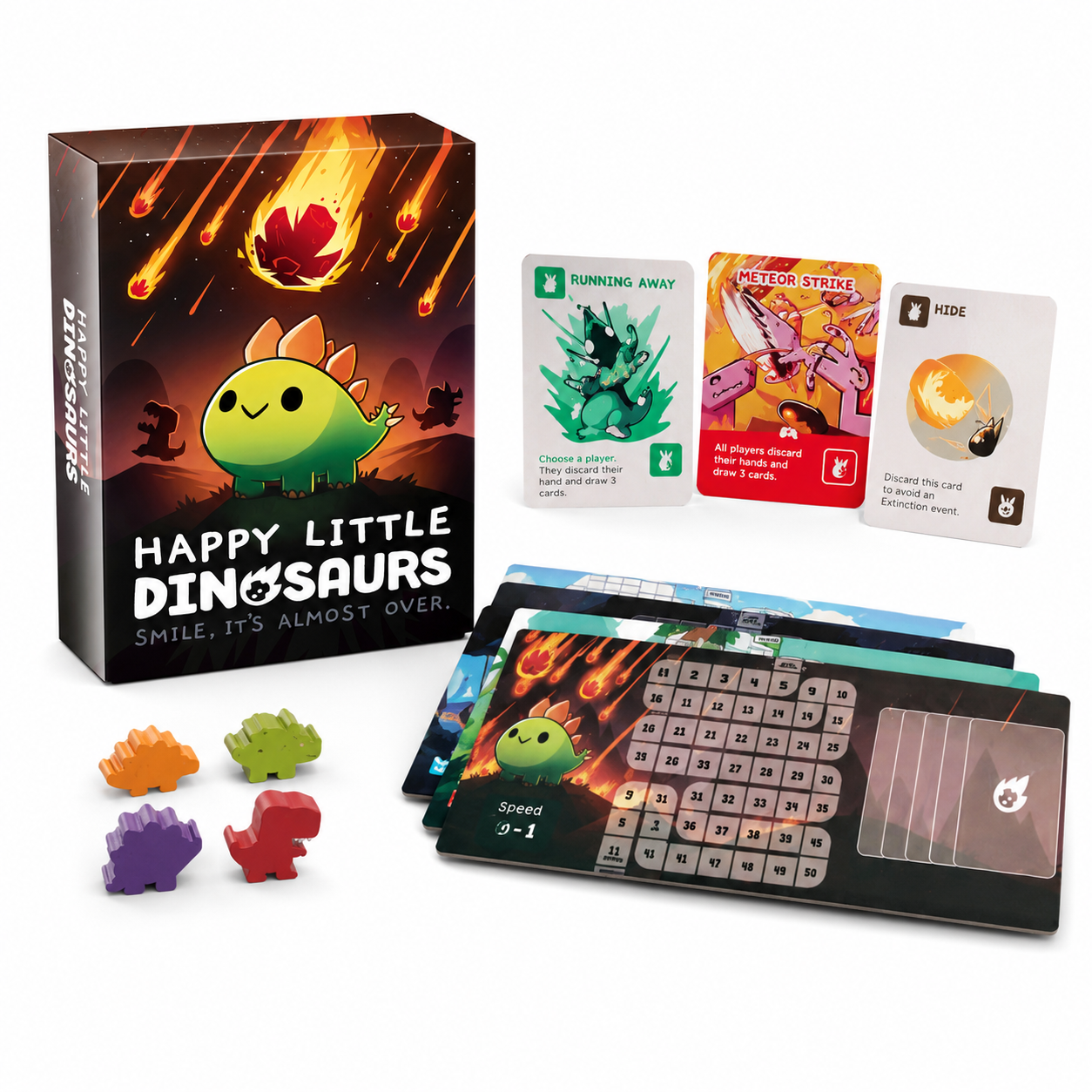 Happy Little Dinosaurs Cute Su - مراجعة Board Game Strategi وسعره