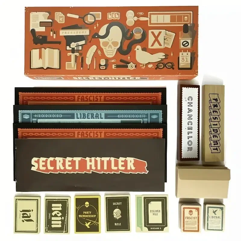 Secret Hitler Cracking Game Se - مراجعة Board Game Hitler وسعره