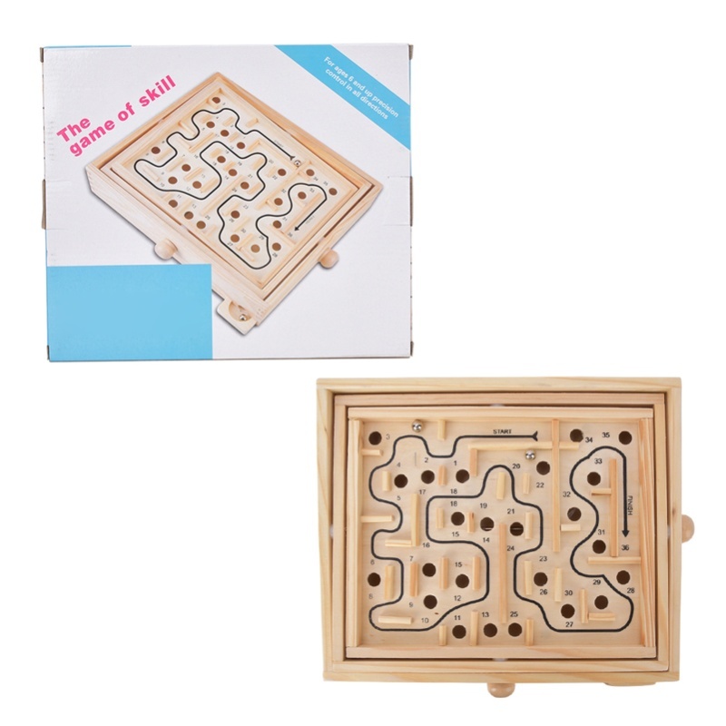 Adult Kid Wooden Educational M - مراجعة Board Game Idea وسعره